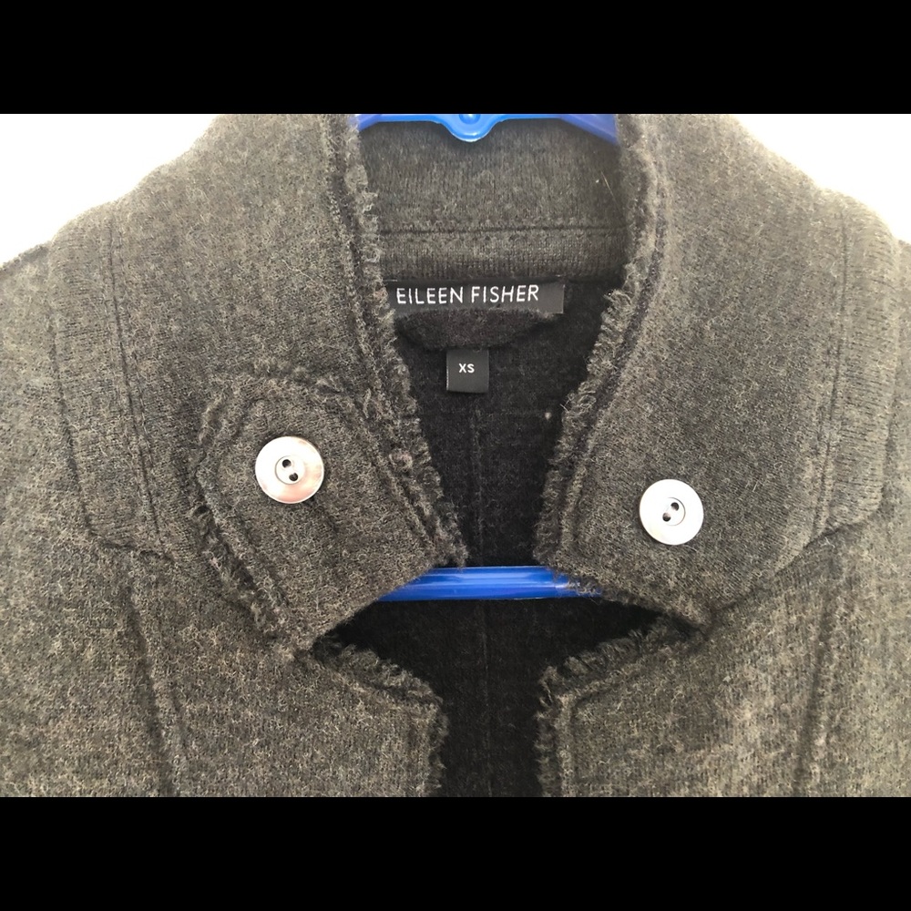Eileen Fisher Merino wool jacket.